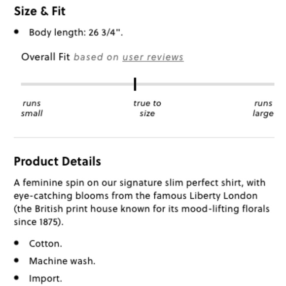 J. Crew Slim perfect shirt in Liberty - Picture 8 of 8